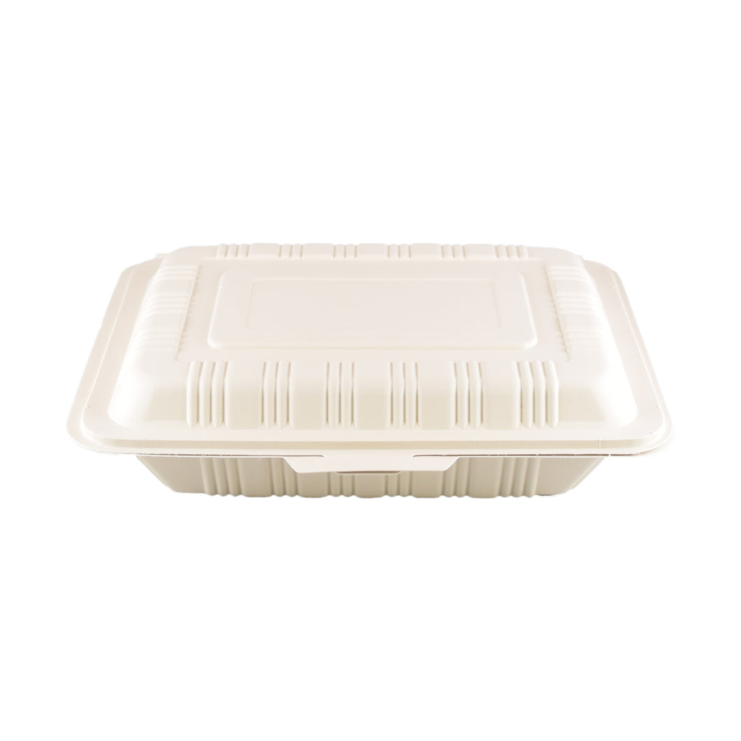 HeloGreen Eco-Friendly Sustainable Food Container 8x 8, 1-Comp.