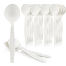 HeloGreen 6" Soup Spoon, Sustainable Cornstarch, Medium Weight