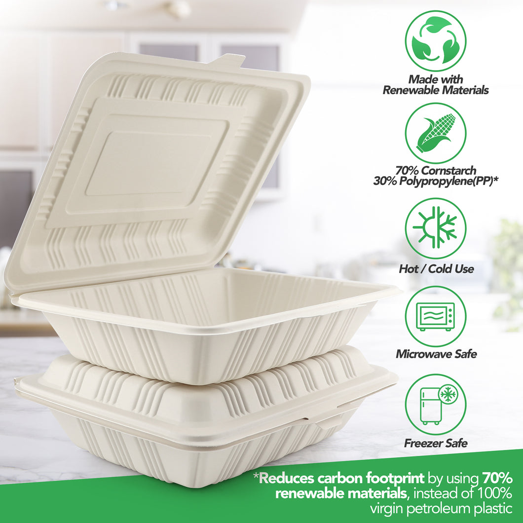 disposable plastic to go containers with