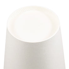 HeloGreen 8 oz. White Eco-Friendly Paper Hot Cup