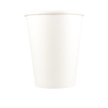 HeloGreen 12 oz. White Eco-Friendly Paper Hot Cup