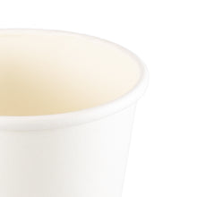 HeloGreen 12 oz. White Eco-Friendly Paper Hot Cup
