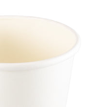 HeloGreen 12 oz. White Eco-Friendly Paper Hot Cup