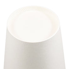 HeloGreen 12 oz. White Eco-Friendly Paper Hot Cup