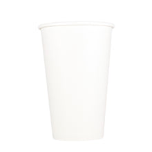 HeloGreen 16 oz. Paper Hot Cups - White